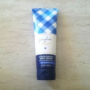 NWT Gingham by Bath & Body Works Ultimate Hydration Body Cream. 8 oz tube.